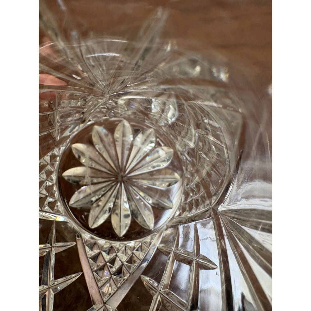 Vintage Bohemia Crystal Whiskey Glasses Set of 4 Lowball Rocks Tumblers Boxed - Picture 7 of 9